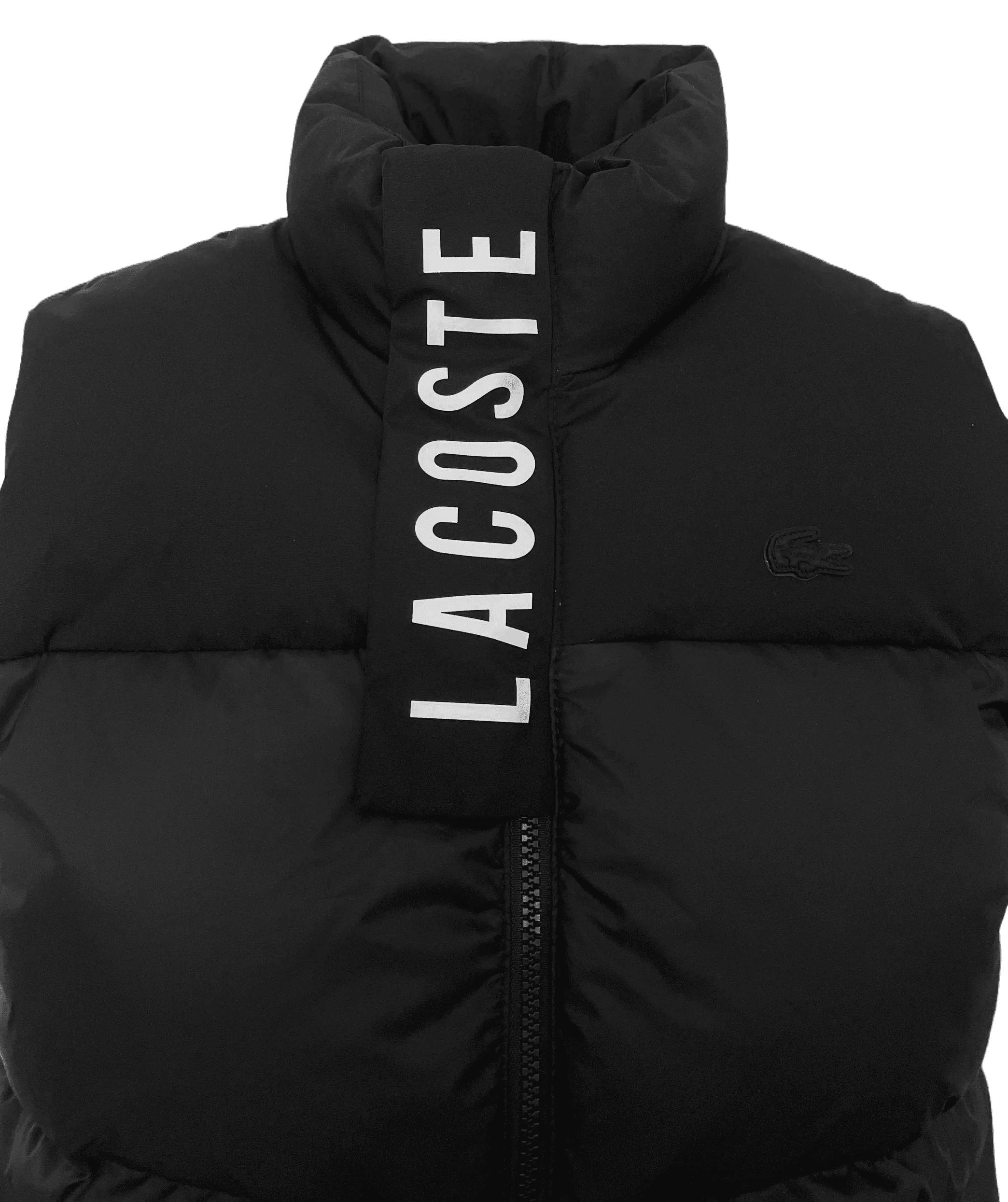 Lacoste Men Body Warmer Vest In Black