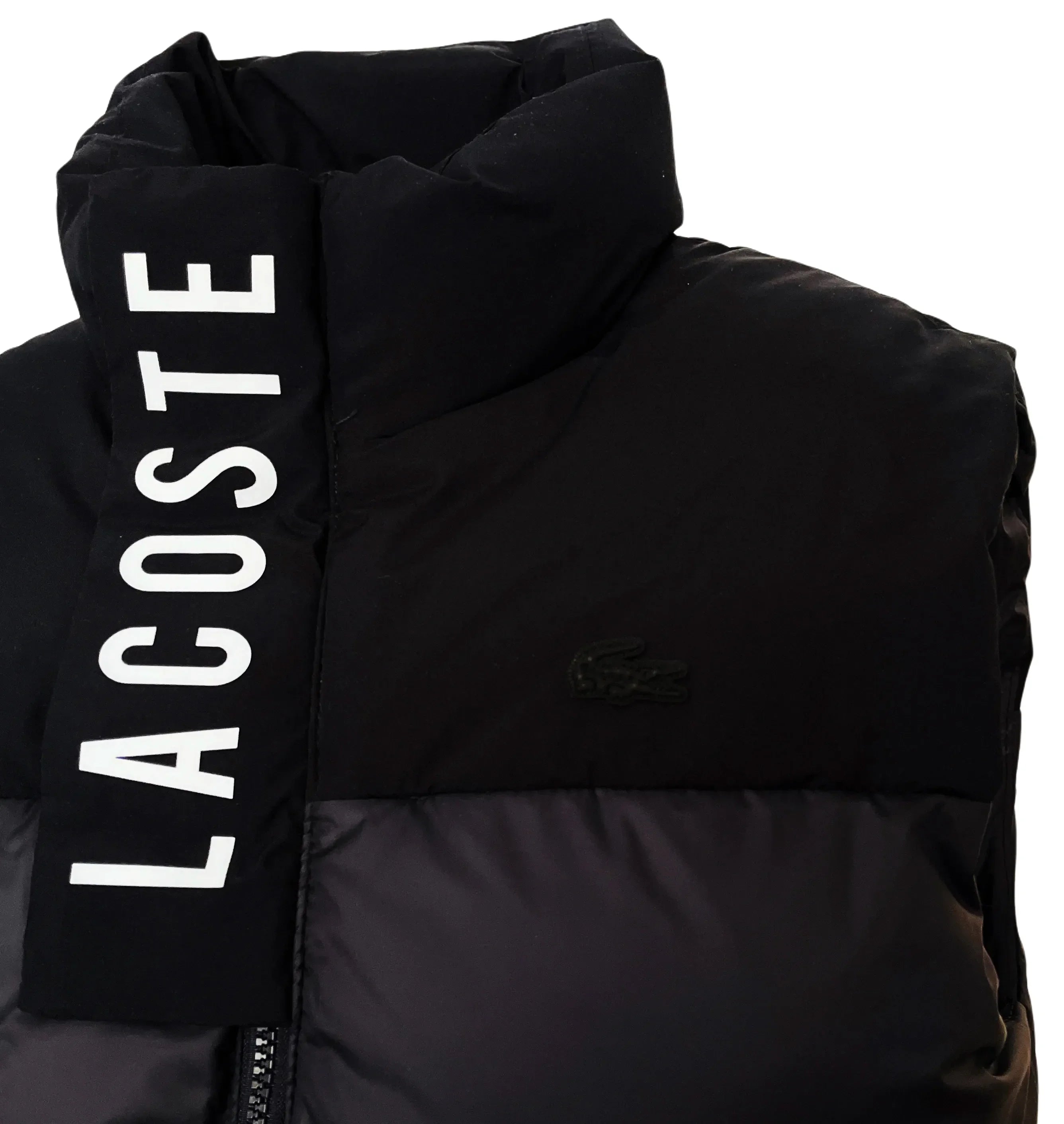 Lacoste Men Body Warmer Vest In Navy