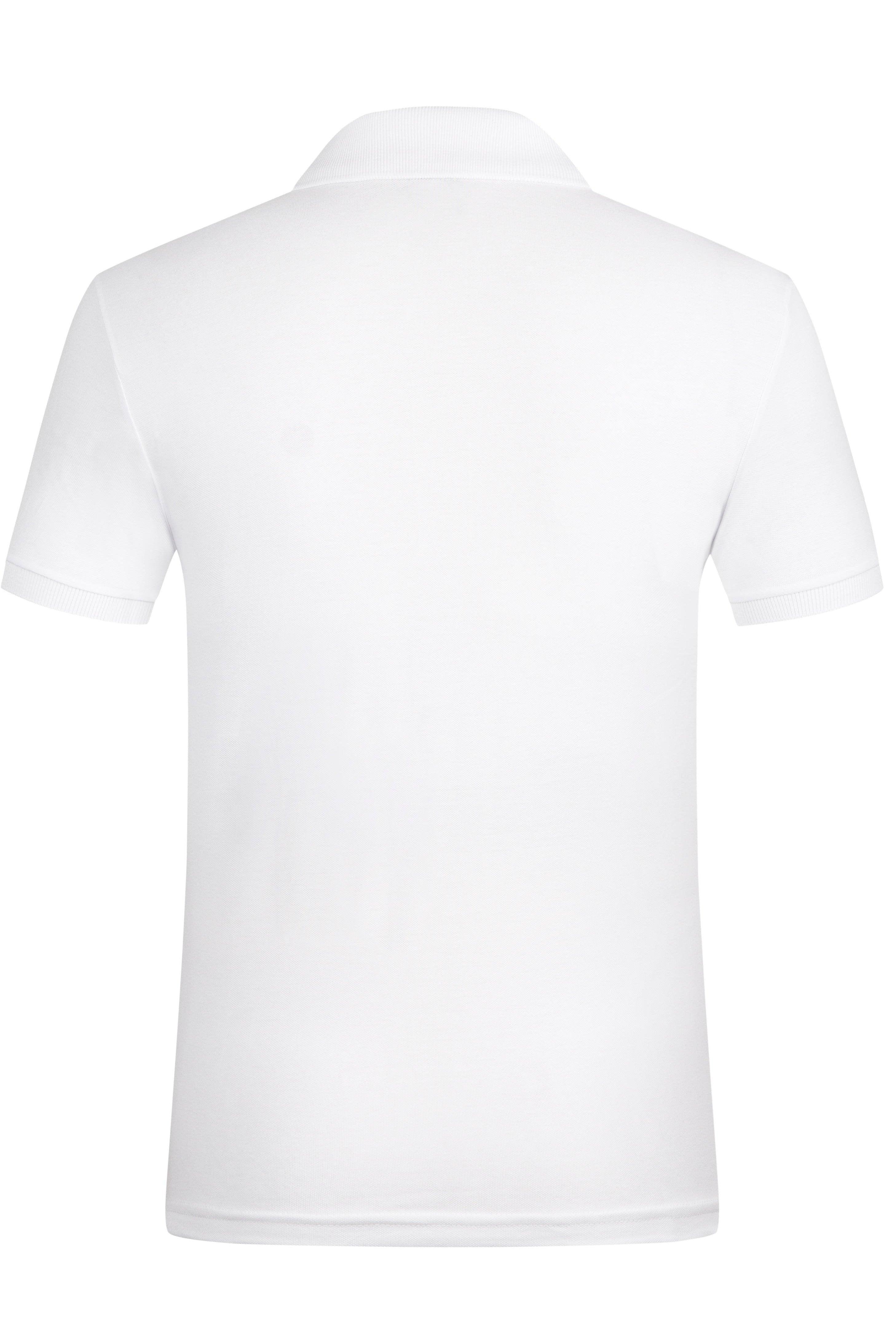 Burberry Men's Polo Shirt In White