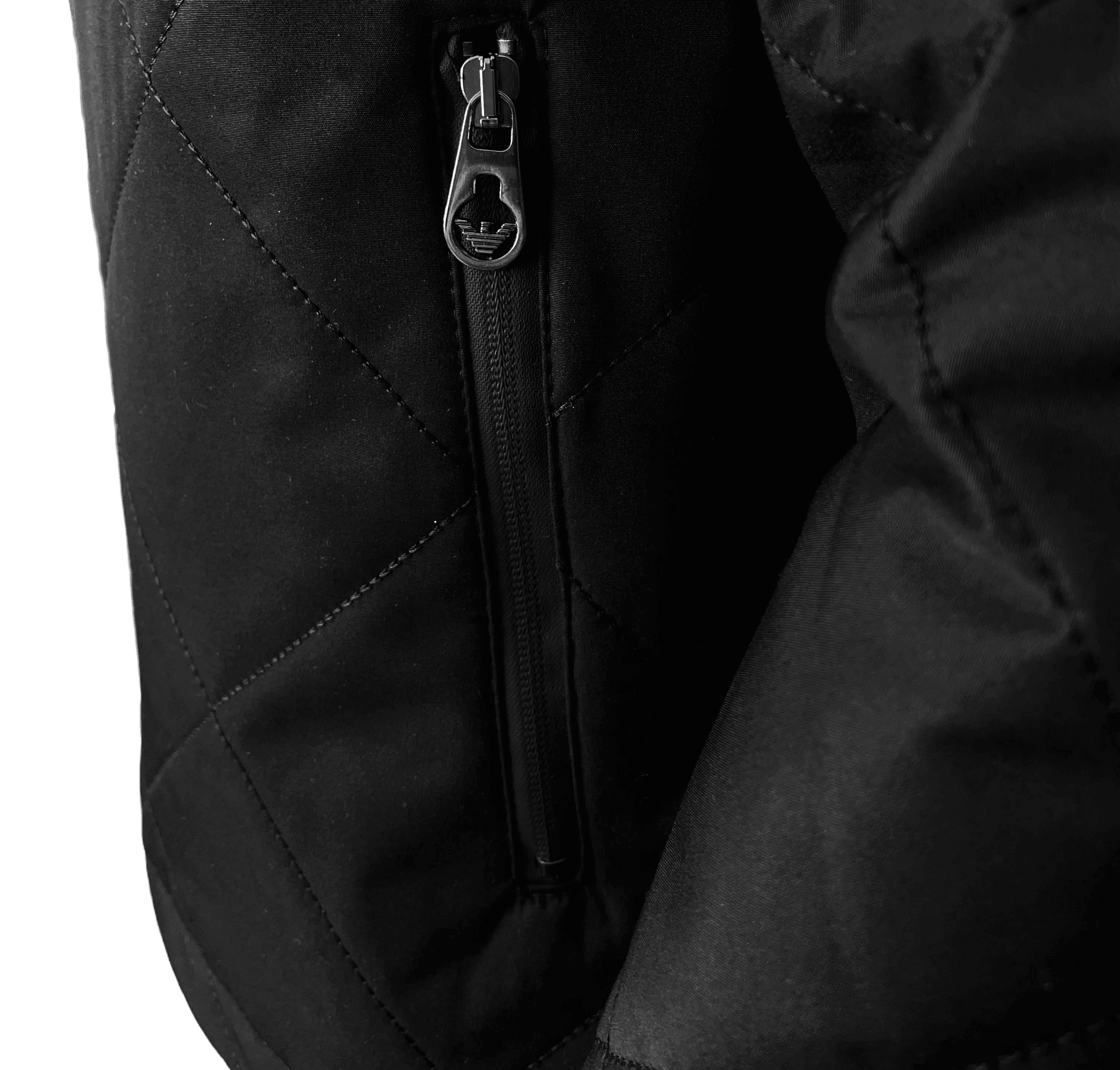 Emporio Armani Ea7 Men's Black Bomber Jacket