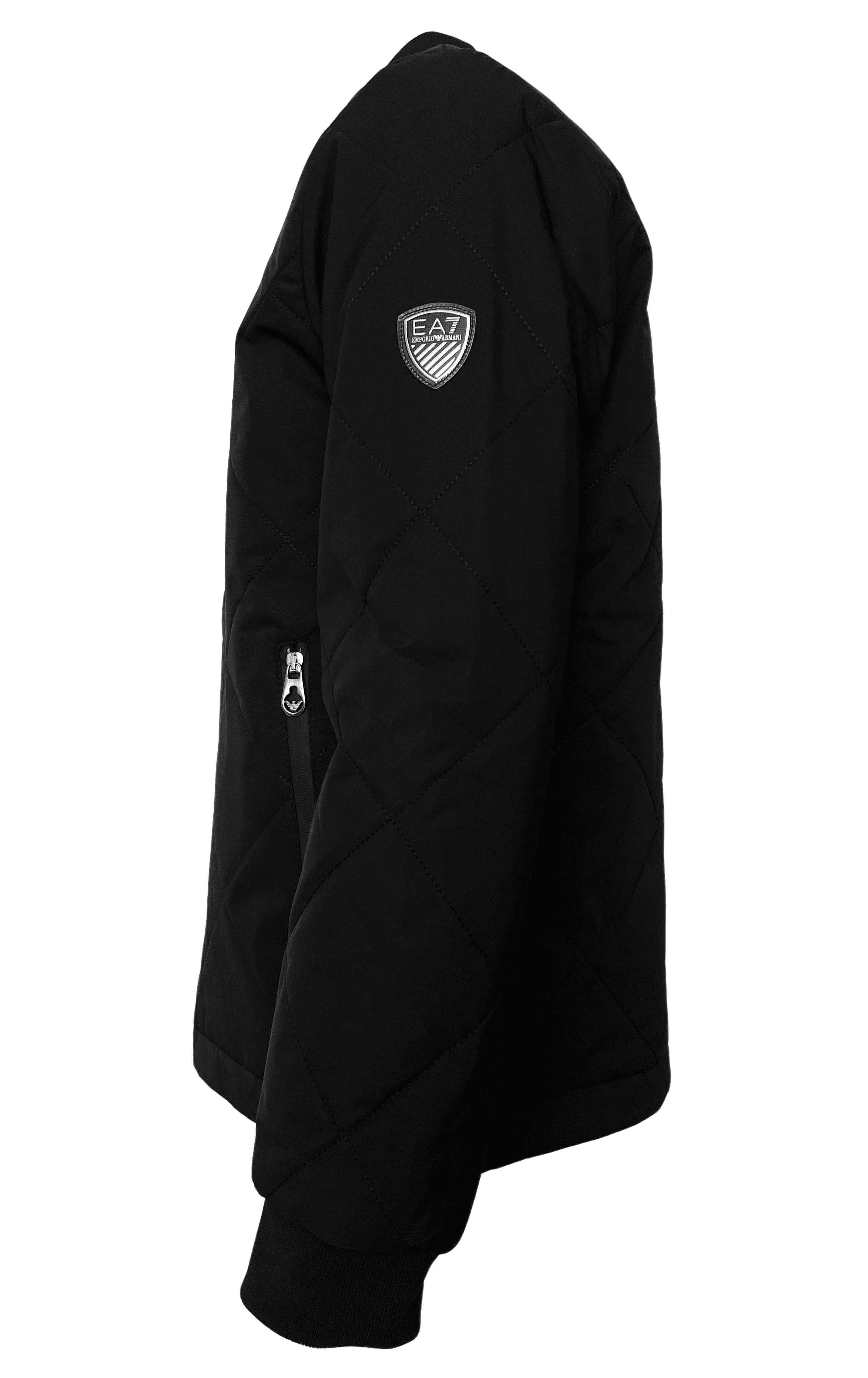 Emporio Armani Ea7 Men's Black Bomber Jacket