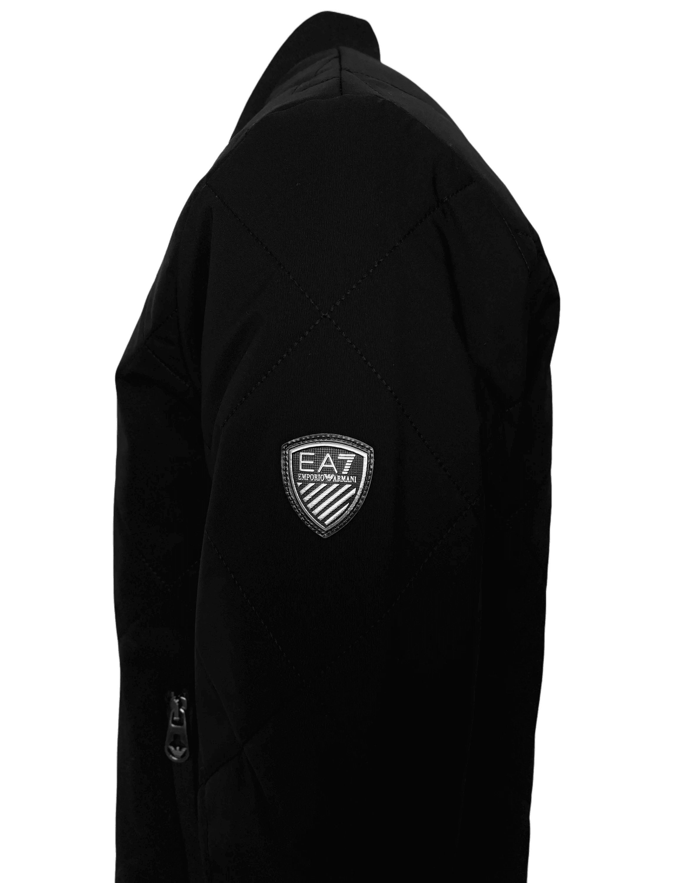 Emporio Armani Ea7 Men's Black Bomber Jacket