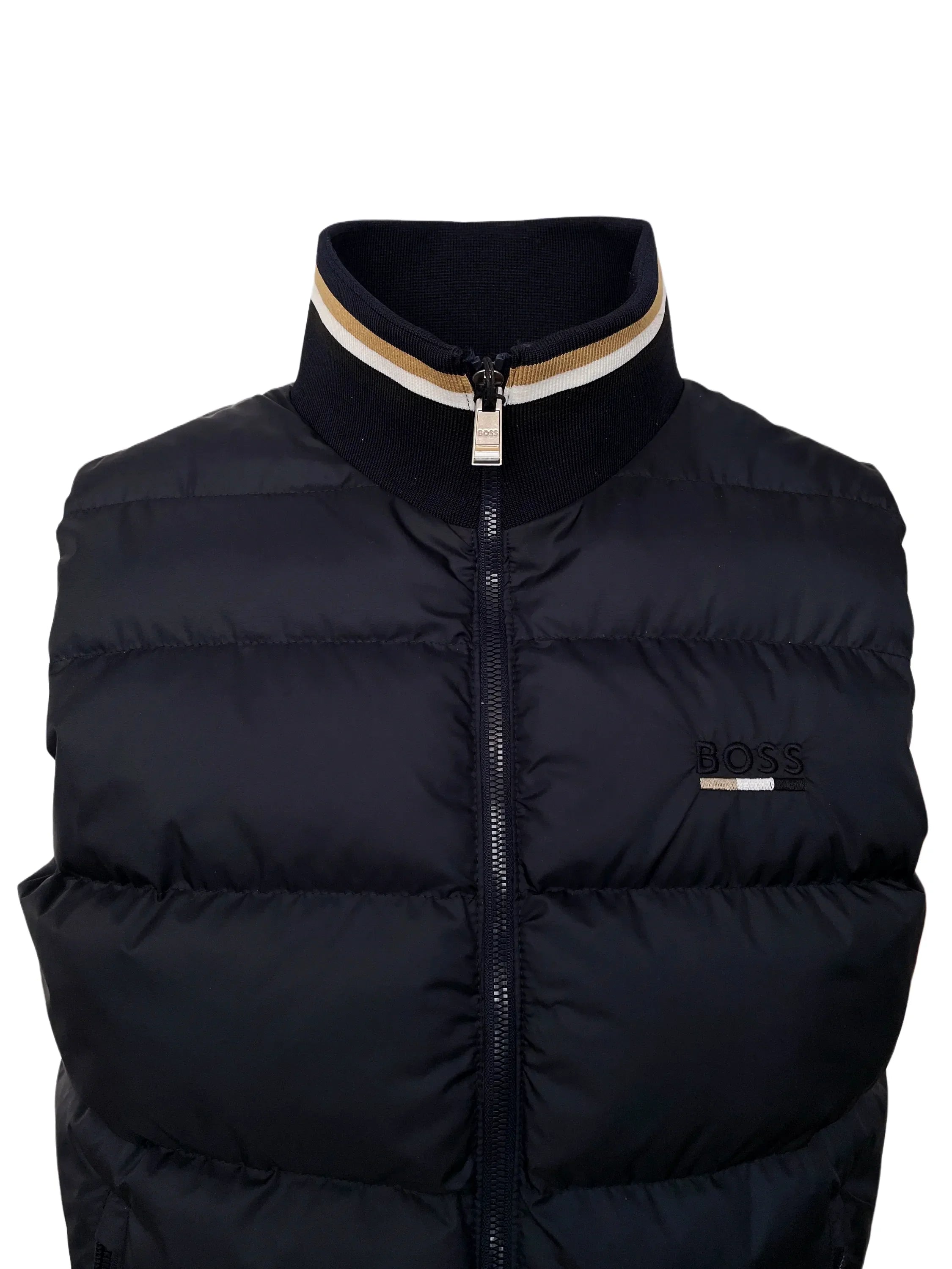 Hugo Boss Water-repellent gilet with logo
