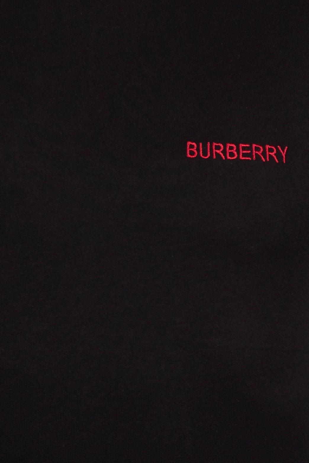 Burberry Men's T Shirt In Black