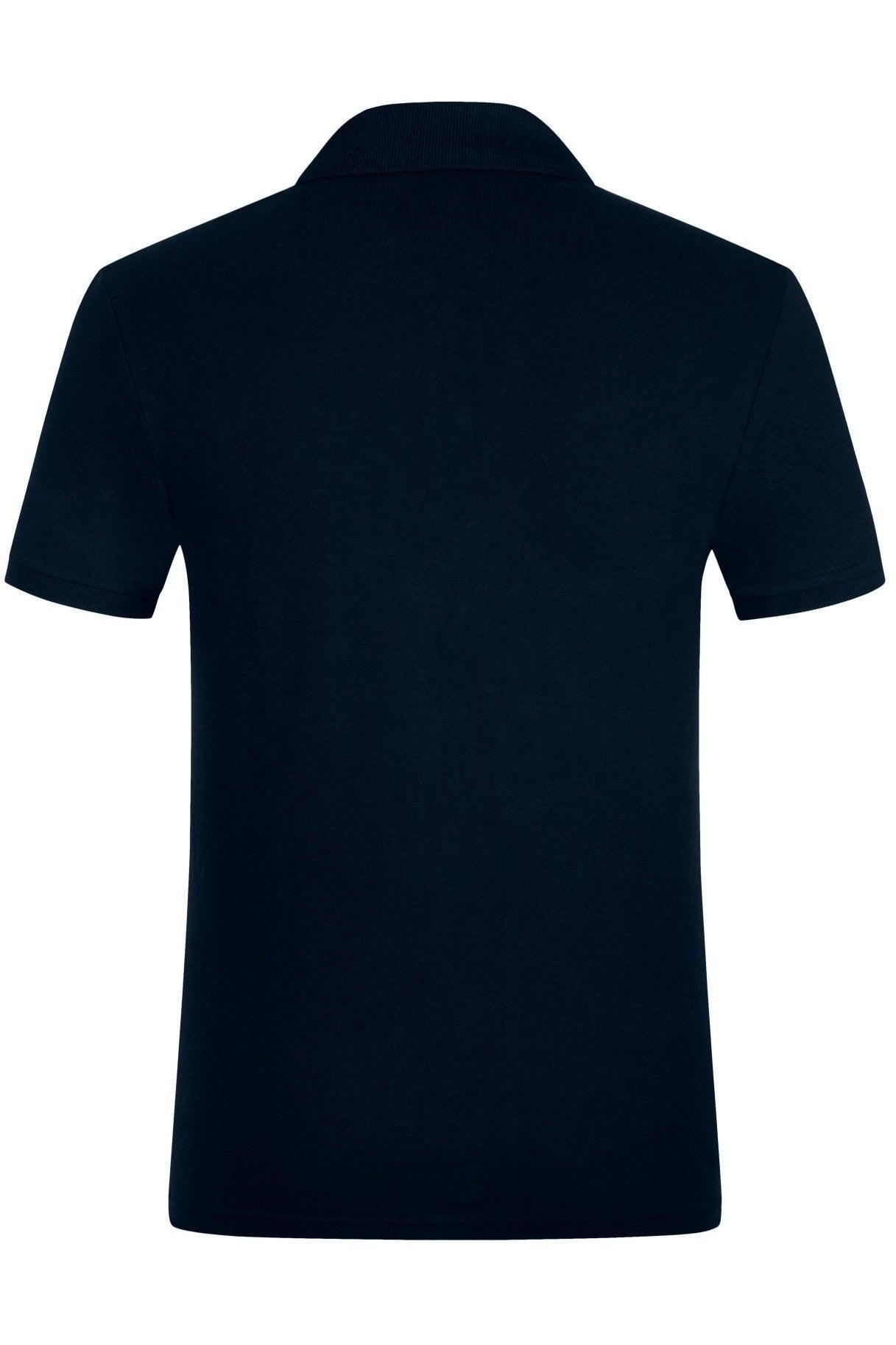 Burberry Men's Polo Shirt In Navy